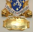 Julius Lightfoot - Fishmongers' Co coat of arms - painted
