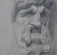  1st yr conservator  tonal ornament study  pencil