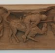 Julius Lightfoot - copy of a Lincoln misericord - oak