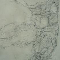 1st year stone carver   cast study   graphite