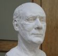John Ford -Portrait bust of his father - plaster