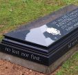 Anstruther Welsh slate memorial