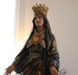 C19th Madonna cleaned by Chloe Stewart