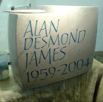 Cumbrian limestone memorial sculpture