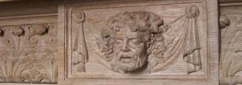 Oak Chimneypiece mask