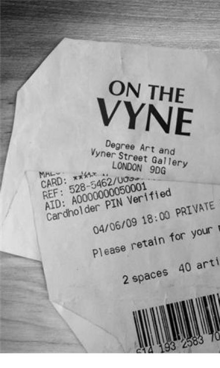 Undergraduate Vyner Street Show