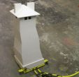 Chris Poulton imageTower, wood, metal, cable, 143x32x122cm, 2008