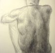 1st year conservator   life drawing   pencil