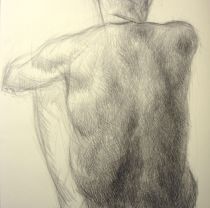 1st year conservator   life drawing   pencil