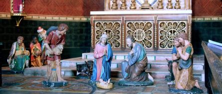 Nativity scene, St.Peter\'s Church, Vauxhall