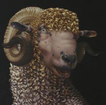 Ram - oil on canvas