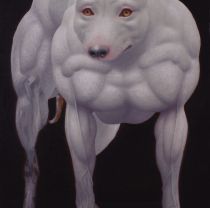 Whip - oil on canvas