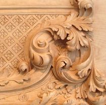 Limewood acanthus