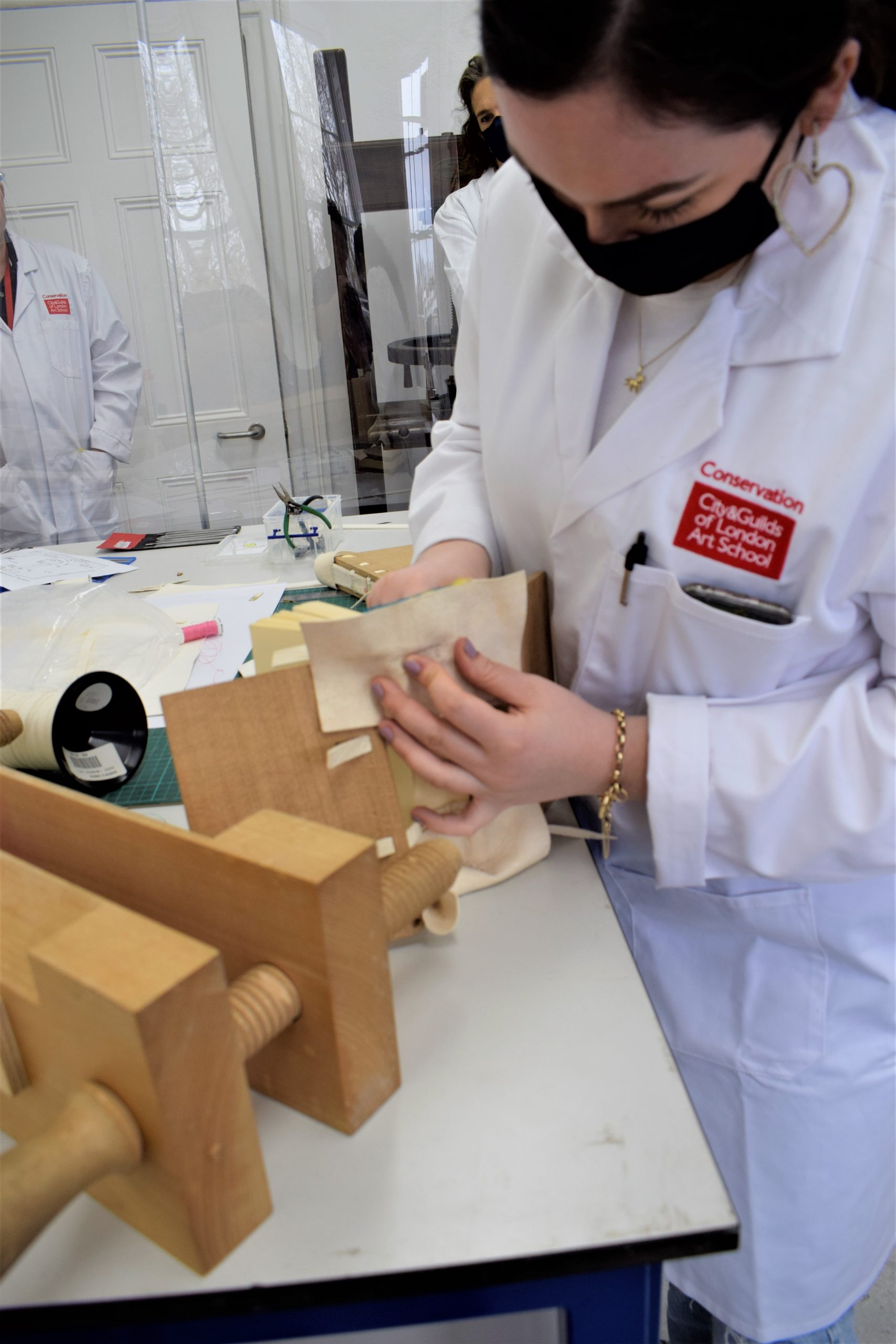 Romanesque bookbinding City & Guilds London Art School