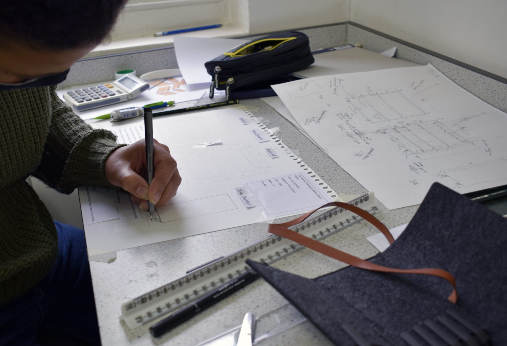 Developing technical drawing skills City & Guilds London Art School