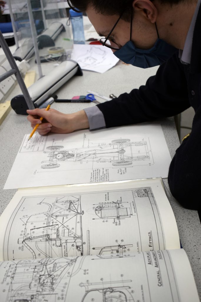 Developing technical drawing skills, City & Guilds