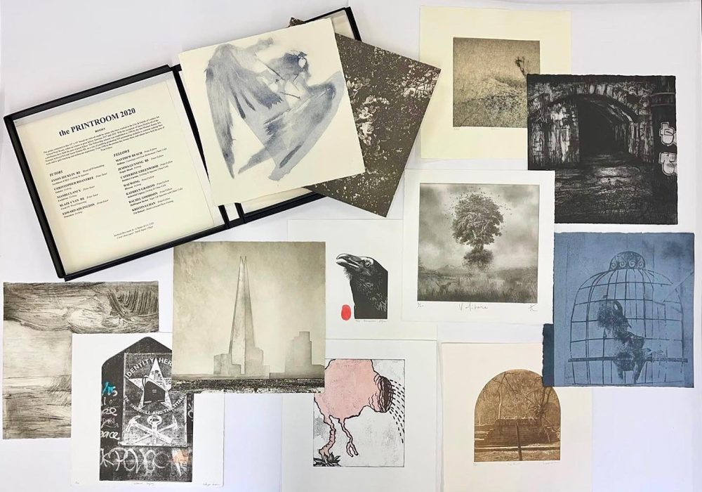 Print Room 2020 Box Set at Woolwich Contemporary Print Fair 2023 City