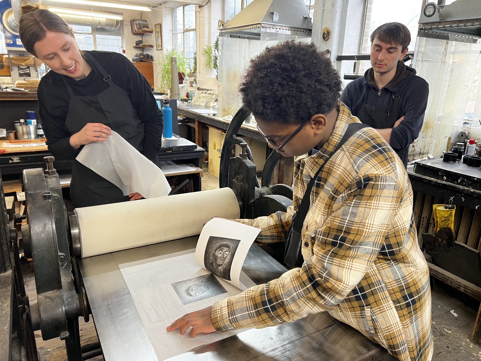 Exploring intaglio and screen printing | City & Guilds | London Art School