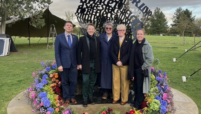 Celebrating Our Carving Department: Alumni and Staff Create National LGBTQ+ Armed Forces Memorial