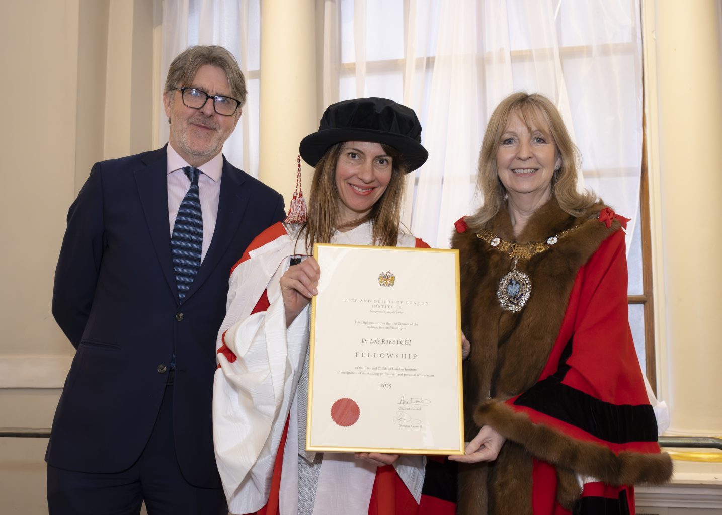 Dr Lois Rowe Awarded City & Guilds Foundation Fellowship | City ...
